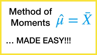The Method of Moments ... Made Easy!