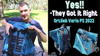 BEST Backpack/Pannier Convertible ORTLIEB VARIO PS Review (New For 2022!)