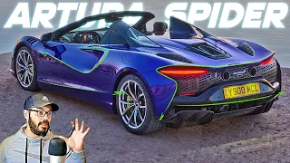 McLaren just unveiled the Artura Spider