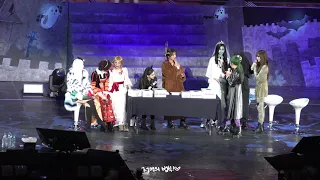 181028 트와이스 3주년 팬미팅 once halloween 첫번째 게임 손감각으로만 맞추기?