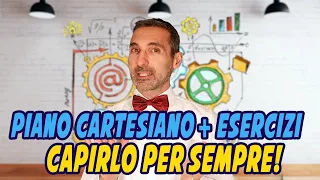 Piano cartesiano - Spiegazione semplice ed esercizi svolti passo passo - Mr.Supplento