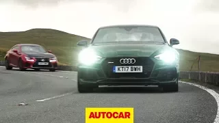 ​Audi RS5 vs Lexus RC F​ | better than a BMW M4 or Mercedes-AMG C63? | Autocar