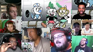 🎵 CUPHEAD DLC CARTOON RAP BATTLE: PART 3 🎵 [REACTION MASH-UP]#1950