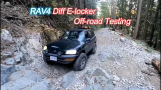 TOYOTA RAV4 2006-20XX ATC/DTC Diff E-locker Off-road Testing - 5