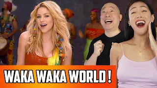 Shakira - Waka Waka Reaction | The Official World Cup Song!