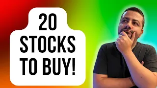 My Top 20 Stocks to Buy Right Now! | Best Stocks to Buy Now | Top Stocks to Buy Today | Growth Stock