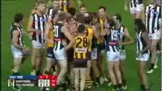 Tempers flare at the G - AFL