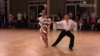 Marius-Andrei Balan - Khrystyna Moshenska GER, Cha-Cha-Cha, DanceComp Wuppertal 2019