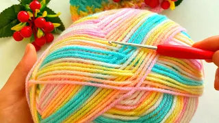 Discover this crochet stitch now! new and easy crochet ❤️✅🧶