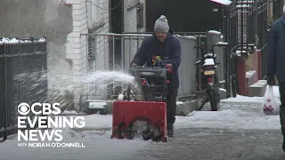 Winter storm slams Northeast