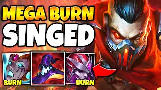 MEGA POISON SINGED BURNS YOU TO DEATH IN SECONDS! (DON'T STAND BEHIND HIM)