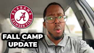 I went to Alabama’s football practice..here’s what I saw