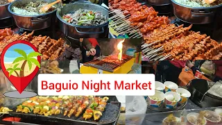 Baguio Night Market Street Foods | Roam Alone Ph #baguiocity