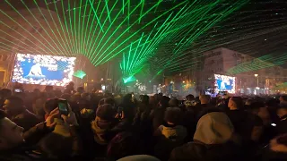 Alexandra Stan live, 2023 New Year's show, Constanta, Romania, part 4, 4K