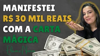 COMO MANIFESTEI R$30 MIL REAIS COM A CARTA MÁGICA