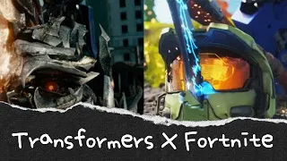 Transformers X Fortnite remake Optimus prime vs Darth Vader || Fortnite chapter 4 season 3 teaser