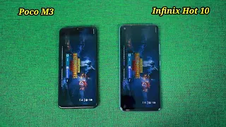 Snapdragon 662 vs Mediatek G70 | Poco M3 vs Infinix Hot 10 Speed Test