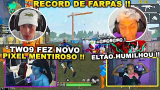 MEU DEUSS!! TWO9 E STEIKE VS ELTIN E MANOMAX TROCARAM FARPAS PESADAS! RECORD DE JOGADAS INCRIVEIS!!