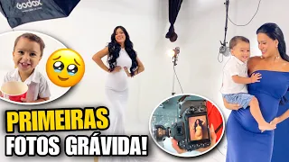 FIZ UM ENSAIO FOTOGRÁFICO DE GRÁVIDA PELA PRIMEIRA VEZ!! 😱📸