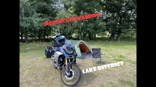 Motorcycle Camping in the Lake District