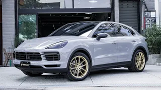 保時捷 Porsche Cayenne Coupe 車體改色 Hexis Dust Grey Gloss《ABRAXAN 亞柏森專業車體包膜 Vlog Vol.20》