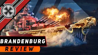 ЛИНКОР BRANDENBURG! ЛУЧШЕЕ ПМК НА УРОВНЕ? МИР КОРАБЛЕЙ/WORLD OF WARSHIPS