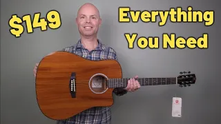 Beautiful AND Great Acoustic only $149? Full Review & Demo - Vangoa Acoustic Guitar #guitarreview