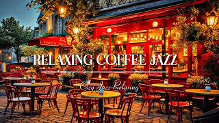 Jazz Relaxing Music with Cozy Coffee Shop Ambience ☕ Soft Jazz Piano Music for Relax, Study and Work
