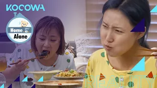 Hwasa and Na Rae make food for the home party [Home Alone Ep 408]