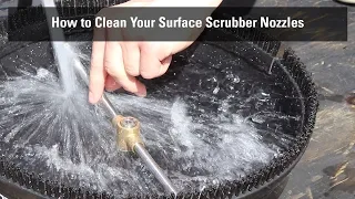 How to Clean the Nozzles on your 15" Surface Scrubber