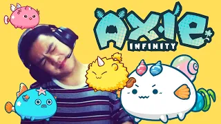 I TRIED PLAYING AXIE INFINITY FOR ONE DAY (SCAM BA?)