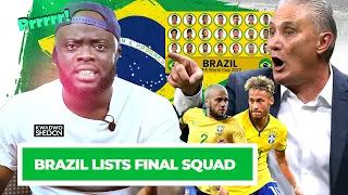 Brazil 🇧🇷 Announces 26 Man Squad For World Cup.. Here’s How The Players Reacted