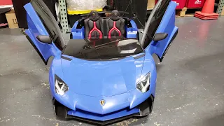 Product Review and Assembly by KidStance: Lamborghini Aventador