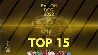 BALLON D'OR 2022 - TOP 15  RANKINGS - NEW WINNER WILL COME