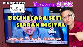 🔴 Cara mencari siaran TV Digital sharp