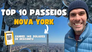 O que fazer em Nova York - Top 10 atrações e o Melhor Passe de NY