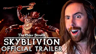 The Elder Scrolls: Skyblivion Trailer | Asmongold Reacts