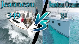 Sailing - Jeanneau 349 vs Beneteau oceanis 34.1