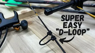 How To Tie A D-Loop on a Bow String!