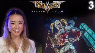 HARLEY BOSS FIGHT?? 👀 First Time Playing Batman: Arkham Asylum Part 3 4K