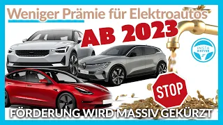 Die neue E-Auto Förderung in Deutschland | Der Fördertopf könnte bereits im Oktober 2023 leer sein