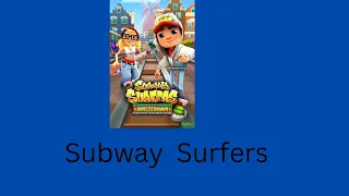 Playing  Subway  Surfers Part1