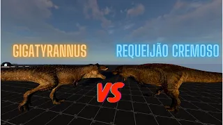 GigaTyrannus vs requeijão cremoso - The Isle Leagacy PvP