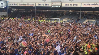 🤩 SCENES AT FRATTON PARK AS POMPEY SEAL LEAGUE 2 TITLE - 6 MAY 2017 🏆