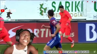 Speed reacts to Messi Highlights