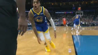 Thunder Blowout Warriors! D'Angelo Russell Ejected! 2019-20 NBA Season