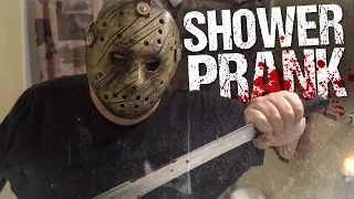FRIDAY THE 13TH SHOWER PRANK!