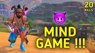 SOLO VS SQUAD || MIND GAME🧠!!! OUTSMARTING SQUADS WITH THE HOOK GUN🔥!!! || 90% HEADSHOT INTEL I5