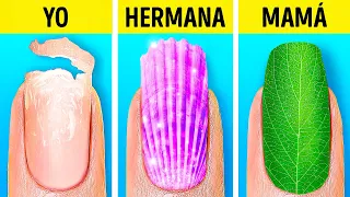 INCREÍBLES TRUCOS DE BELLEZA || Impresionantes diseños de uñas para principiantes de 123 GO! GOLD