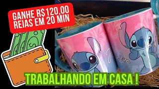 Ganhe 120,00 reias em 20 minutos com vendas de caneca personalizada #rendaextra